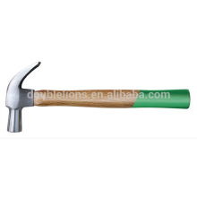 2015 hot sale claw hammer with wooden handle